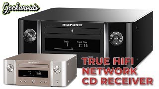 Marantz Melody X MCR612 Network CD Receiver Review [upl. by Cully777]