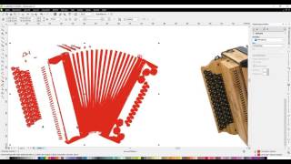 Corel Vektorisieren und Konturen erstellen [upl. by Yesnikcm]