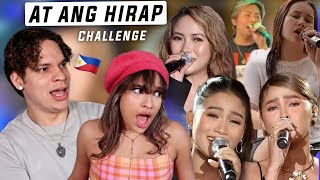 This is why becoming a SINGER in the Philippines is so hard Latinos react to At Ang Hirap challenge [upl. by Knowlton]