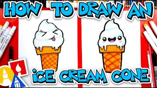 How To Draw Vanilla Ice Cream Soft Serve [upl. by Eirrot511]