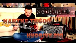 HARTKE TX 600 amp HyDrive 210  MATTEO CARLINI [upl. by Stinson]