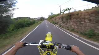 Suzuki Rmz 450 Power  supermoto [upl. by Gotthard]