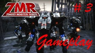 Zombies Monsters Robots ZMR gameplay level 3 [upl. by Eniamraj152]