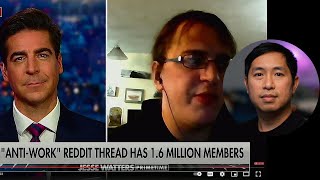 Reaction Antiwork Subreddit Fox News Interview [upl. by Seton]