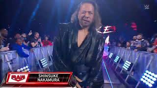 Shinsuke Nakamura Entrance  WWE RAW 25032024 [upl. by Lira]