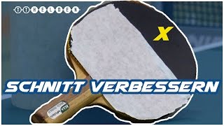 Wie bekommt man mehr Schnitt in den Aufschlag und den Topspin  Tischtennis Helden [upl. by Humfrey547]