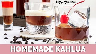 How to Make Homemade Kahlua Coffee Liqueur [upl. by Broderick]