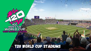 ICC T20 World Cup Stadiums 2024  America amp West Indies [upl. by Mercedes]