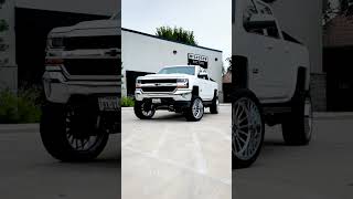 2017 Chevy Silverado with 9quot Mcgaughys Lift 24x12 Hardcore Wheels 35quot Tires  Hype [upl. by Fulcher]