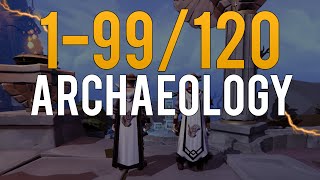 Updated guide to leveling Archaeology 199120 [upl. by Edlun214]