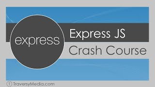 Express JS Crash Course [upl. by Hgielime]