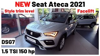 Seat Ateca 2021 Facelift  Style  Exterior Interior Trunk Infotainment [upl. by Nnaitsirk307]