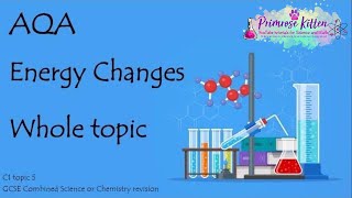 The Whole of AQA  ENERGY CHANGES GCSE 91 Chemistry or Combined Science Revision Topic 5 for C1 [upl. by Deelaw]