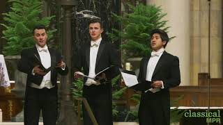 Chanticleer performs Biebls Ave Maria at the Cathedral of St Paul [upl. by Reames]