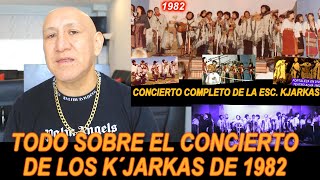 TODO SOBRE EL CONCIERTO COMPLETO DE LOS K´JARKAS Y LA ESCUELA KJARKAS EN 1982 TEATRO ACHÁ [upl. by Llenod]