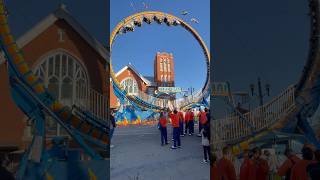 Fun Rides At The Circleville Pumpkin Show autumn fall festival pumpkin ohio pumpkins carnival [upl. by Nangem]