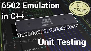 Emulating a CPU in C 2 6502  Unit Testing [upl. by Eixor]