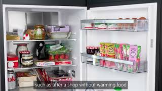 Understanding the different settings on your Fridge Freezer display  AEG [upl. by Eads]