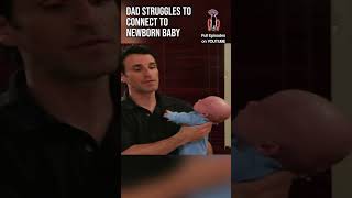 Dad struggles to connect with newborn baby 😳 supernanny childcare jofrost tvshow parenting [upl. by Elleiad]