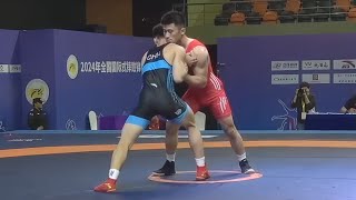 GrecoRoman Wrestling China  63kg [upl. by Tye]