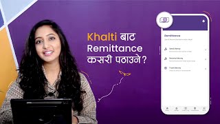 How to send Remittance from Khalti Account [upl. by Mis]