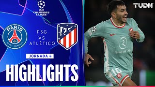 HIGHLIGHTS  PSG vs Atlético Madrid  UEFA Champions League 2425  TUDN [upl. by Erdnua205]