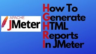 JMeter Tutorial 06  How to generate HTML Dashboard Report in JMeter from Command Line [upl. by Nameloc272]