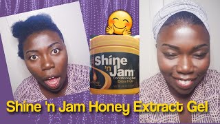 Shine n Jam honey extract GelExtra Hold Gel [upl. by Llednahc]