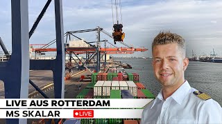 Live aus dem Hafen von Rotterdam Niederlande [upl. by Cheria]