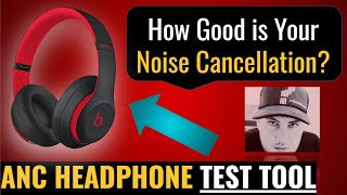 Noise Cancelling Test Track for ANC Headphones  How good is your noise cancellation [upl. by Aicil995]