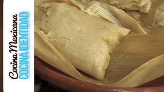 Recetas de Tamales de Chile ¿Cómo hacer Tamales verdes Yuri de Gortari [upl. by Ramu]