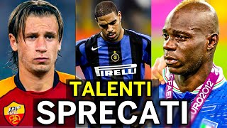 TOP 10 TALENTI SPRECATI nel CALCIO [upl. by Jandy]