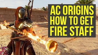 Assassins Creed Origins  HOW TO EASILY DEFEAT SOBEK BOSS  LEGENDARY SCEPTER  Trial of The Gods [upl. by Jania483]