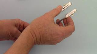 Rydel seiffer tuning fork for vibration sense testing screening for peripheral neuropathy [upl. by Adeirf]