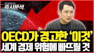 OECD가 경고한 이것 세계 경제 위험에 빠뜨릴 것 OECD의 2023년 경제전망 보고서 심층분석 즉시분석 [upl. by Aeneus]