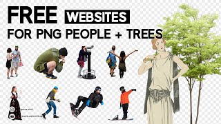 10 websites to download FREE cut out PNG People and Trees [upl. by Cosme]