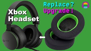 How to Replace Upgrade Earpads Xbox Wireless  Wired Stereo Headset [upl. by Filomena988]