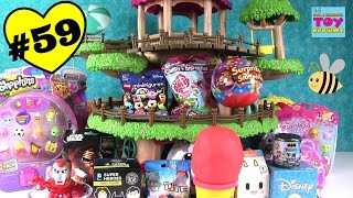 Blind Bag Treehouse 59 Unboxing  Shopkins Slime Surprises Disney  PSToyReviews [upl. by Enelyt704]