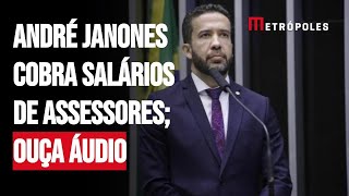 Rachadinha do Janones em áudio deputado cobra salário de assessores [upl. by Orestes]