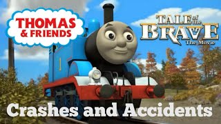 Thomas amp Friends Tale of the Brave 2014 Crashes amp Accidents [upl. by Millan]