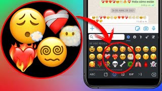 EMOJIS de IPHONE iOS en ANDROID 𝘿𝙊𝙎 𝙈𝙀́𝙏𝙊𝘿𝙊𝙎 XIAOMI 💝 Como Tener Emojis de iPhone en Android [upl. by Verlie]