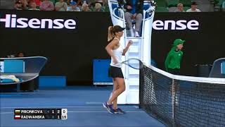 AGA RADWANSKA quotThe magician best shotsquot [upl. by Nylannej420]