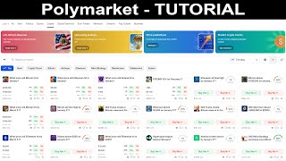 Polymarket  Tutorial Registration Deposit Earning and Withdraw [upl. by Germain810]