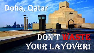 How to spend your FREE Qatar Airways stopover DOHA QATAR  prices transportation amp travel tips [upl. by Harding]