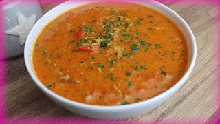 Hackfleischsuppe schnell und lecker essen mit wenig Zutaten Eintopf Suppe Rezept kochen [upl. by Digirb]