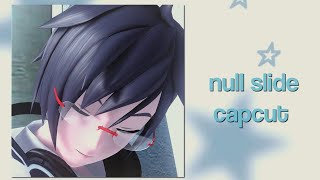 smooth null slide  capcut tutorial [upl. by Leeann]