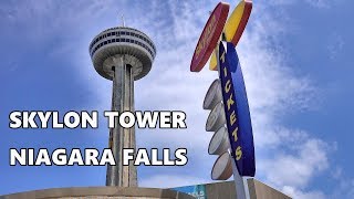 SKYLON TOWER  NIAGARA FALLS 4K [upl. by Arissa723]