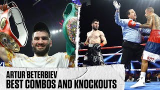 Artur Beterbievs Best Combinations and Knockouts  FIGHT HIGHLIGHTS [upl. by Ynatirb498]