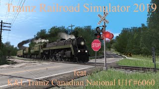 Trainz Simulator 2019  WOODVILLE TRAINZ AddOn   Milwaukee Road 261 FreeWare [upl. by Zebulen]