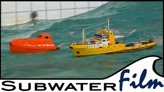 RC Ships in BIG waves  MEERZEIT Büsum ⛴ [upl. by Gish]